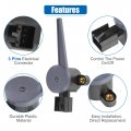 X Autohaux Stop Lamp Switch Stoplight Assembly For Dodge Journey 2011-2020 No 56029473aa 56029473ac Plastic Metal Black