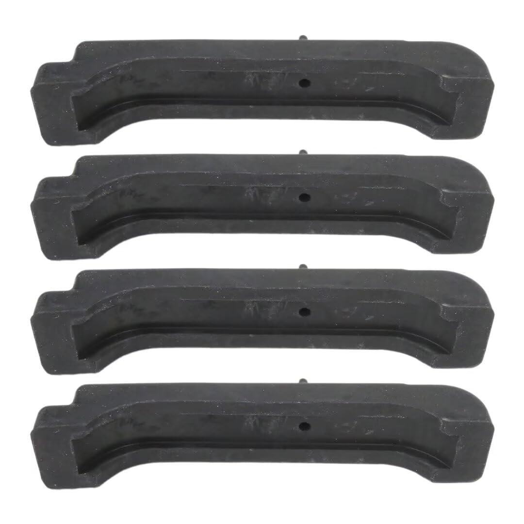 4pcs Rubber 4 Core Radiator Mounting Cushions Support Pads 4012-326-682s Replacement For 1968-1981 G M Cars New