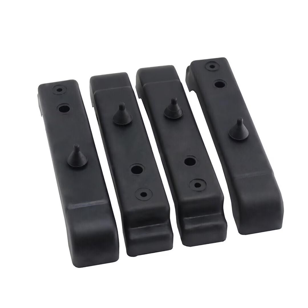 4pcs Rubber 4 Core Radiator Mounting Cushions Support Pads 4012-326-682s Replacement For 1968-1981 G M Cars New