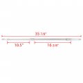 Caltric Rear Axle Shaft Wheel Hub Compatible With Honda Trx450fe Trx450fm Foreman 450 4x4 2002 2003 2004