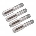 Uxcell Metric Hand Tap M18 Thread 1 Pitch 4 Straight Flutes H2 Alloy Tool Steel Bottom Er Screw Tap Set Tapping Tools For