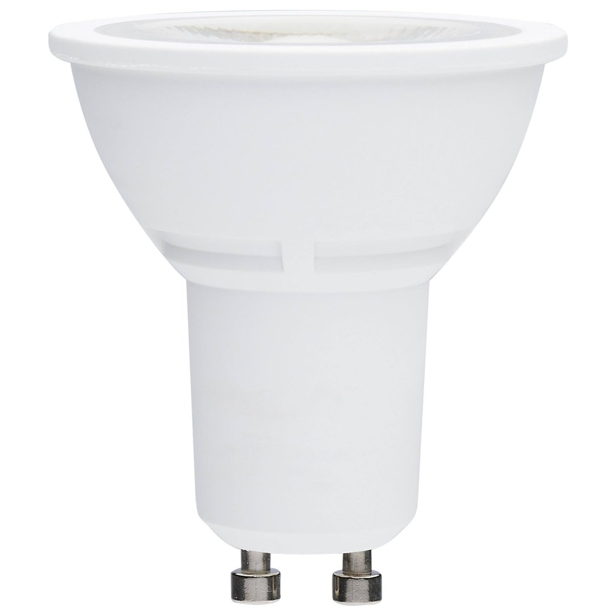 2 Pack 5 5w Mr16 Led Gu10 Base Bulbs 4000k Cool White 120v 40 Degrees Beam 500 Lumens S21744 Finish