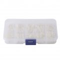200pcs M2 5 Male Female Hex Nylon Spacer Standoff Bolt Screw Nuts Motherboard Assortment Kit Mount With Plastic Box 