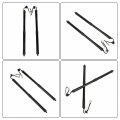 Labwork 2 Pcs Black Rear Tailgate Power Lift Supports Struts Replacement For 2014-2019 Nissan Rogue S Sl Sv 905614ba4a