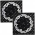 Niche Front Brake Rotor For Honda Cbr900rr Interceptor 750 Super Hawk 1000 Cbr600f3 Cbr600se 45120-mal-601 2 Pack