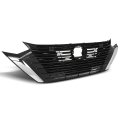 Front Upper Grille For Nissan Sentra S Sv 2024 2025 Glossy Black Bumper Grill Replacement Abs Material Part Number 62310-6ly0a 