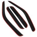Window Visors Sun Rain Guards For F250 F350 F450 F550 Super Duty 1999 2016 Deflectors Vent Shade Replacement 4 Pack Abs Plastic