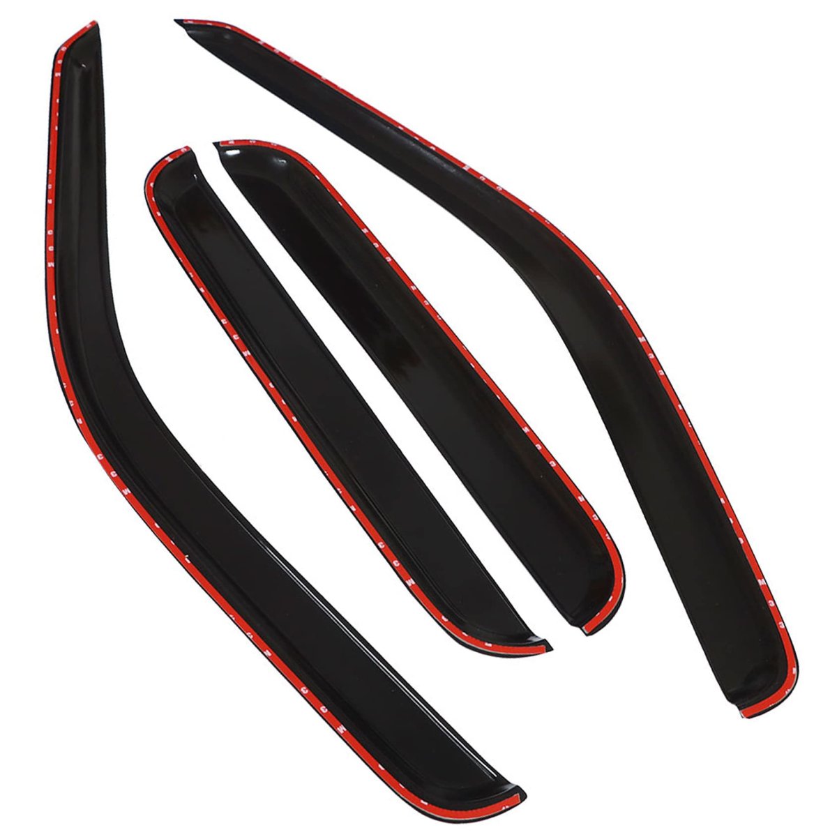 Window Visors Sun Rain Guards For F250 F350 F450 F550 Super Duty 1999 2016 Deflectors Vent Shade Replacement 4 Pack Abs Plastic