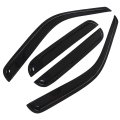 Window Visors Sun Rain Guards For F250 F350 F450 F550 Super Duty 1999 2016 Deflectors Vent Shade Replacement 4 Pack Abs Plastic
