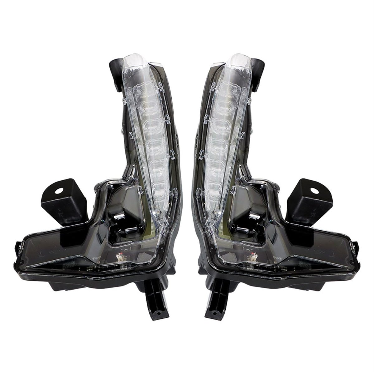 Pair Of Front Bumper Fog Light Assembly With Switch Wiring Replacement For Corolla Se Xse 2017-2019 Driving Lamp Driver Left