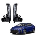 Pair Of Front Bumper Fog Light Assembly With Switch Wiring Replacement For Corolla Se Xse 2017-2019 Driving Lamp Driver Left 