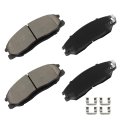 D864 Brake Pads W Hardware Front Disc Pad Set 