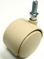 Oajen 2 Chair Caster Wheel Metric M8 1 25 X 20mm Tan Pack Of 4 