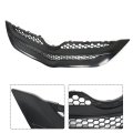 2pcs Front Bumper Upper Middle Grille Assembly Set Replacement For 2007 2008 Yaris Sedan