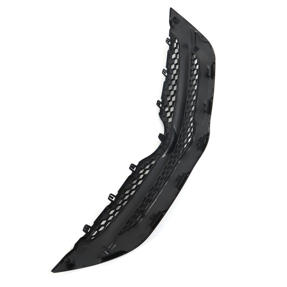 2pcs Front Bumper Upper Middle Grille Assembly Set Replacement For 2007 2008 Yaris Sedan
