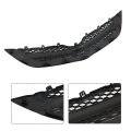 2pcs Front Bumper Upper Middle Grille Assembly Set Replacement For 2007 2008 Yaris Sedan