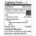 Satco 13t2gu24 27 Squat Compact Fluorescent Spirals Cfl 13w Gu24 T2 Bulb