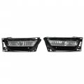 Kuafu Pair Fog Light Lamps Compatible With 2013-2015 Honda Accord Sedan Replace For 33900t2aa01 33950t2aa01 Ho2593132 Ho2592132