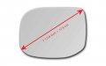 New Replacement Mirror Glass With Full Size Adhesive For 2009-2014 Acura Tsx Driver Side View Left Lh