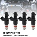 4 Pcs 16450prba01 155-0425 800-1767n 67391 Mp-55063 8hole Flow Rate 310cc Fuel Injectors Replacement For Acura Rsx Type-s 2 0l