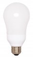 15w A19 A Type 5000k Cfl Compact Fluorescent Lamp S7293 Medium Base 60w Incandescent Equivalent Natural Light 120 Volts 