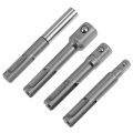 Socket Adapter Set Of 4 With Ball Detent 1 In Hex 3 8 And 2 Adapters Chrome Vanadium Steel For Drills Impact Drivers Dg38129 