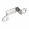 Uxcell U Shaped Connector Bracket 18 X 41 5mm 304 Stainless Steel For Door Closed Bar Holder Strut Channel 6pcs