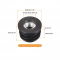 Uxcell 8pcs Plastic Threaded Tube Inserts With M8 Thread For 30mm 1 18 Od Round Adjustable Black Plug Caster Insert Chair End