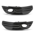 Pair Front Bumper Fog Light Covers Grille Bezels For Audi Q5 Base 2009-2011 Premium Plus Prestige 2009-2012 Left Driver Right 