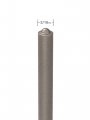 3 16 In Roll Pin Punch 66066 High Carbon Steel With Guide Ball Tip And Rust Preventative Coating