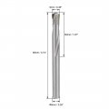 Uxcell Cemented Carbide Twist Drill Bits 9mm Metal Cutter For Stainless Steel Copper Aluminum Zinc Alloy Iron 2 Pcs