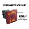 Ursinus College Bears Logo Tow Trailer Hitch Cover Plug Insert 2