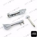 Httmt Ak-018- Cnc Adjustable Kickstand Chrome Aluminum Foot Side Stand For Vmax 85-07