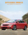 Ocpty Left Driver Side Warm Gray Sun Visor Without Sunroof Fit For 2006 2007 2008 2009 2010 2011 Honda Civic 83280-sna-a01ze