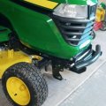 Hecasa Front Bumper Guard Protector Compatible With John Deere X300 X304 X310 X320 X324 X350 X360 X300r X500 X520 X530 X534