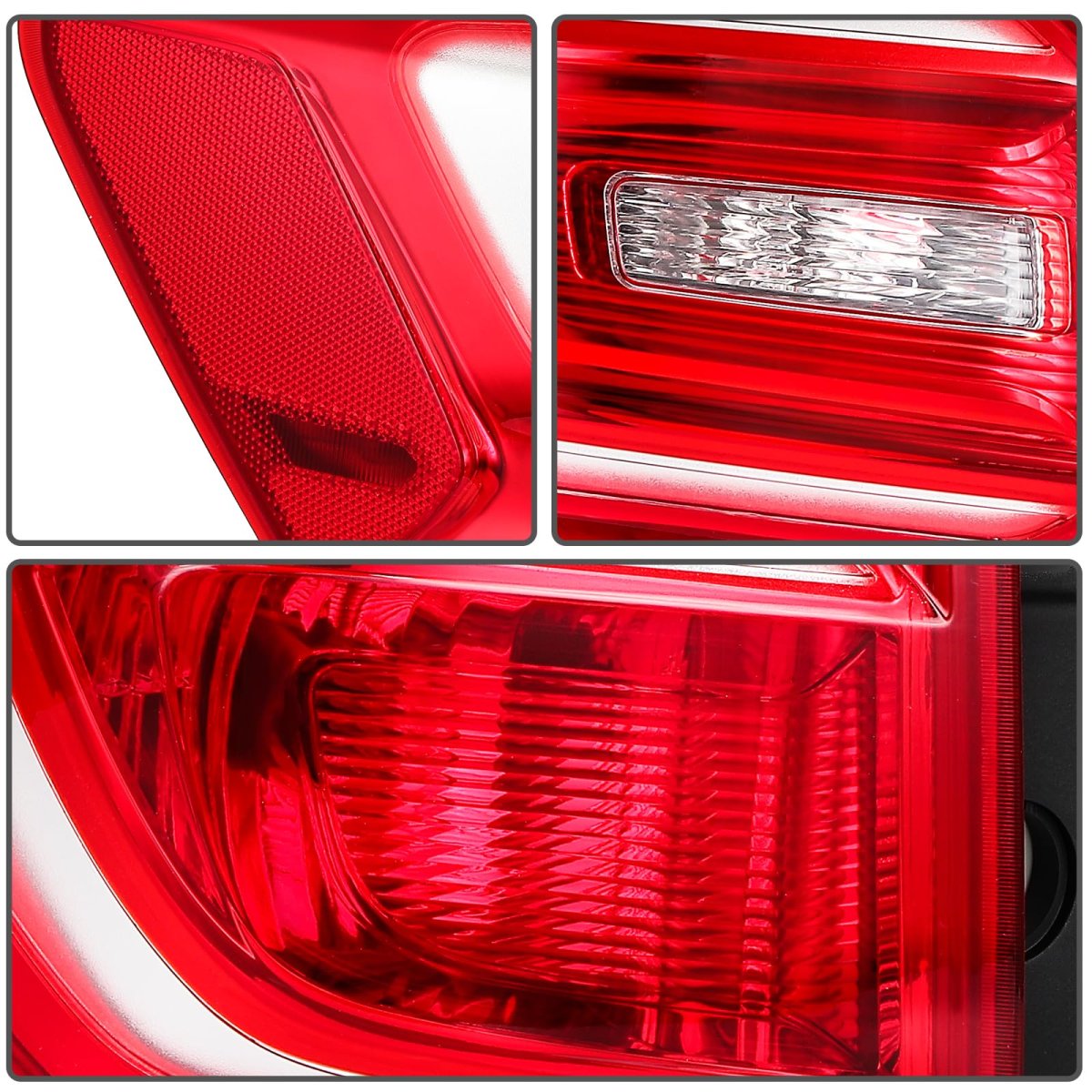 Taillight Assembly Right Side Replacement For 2016-2017 Chevy Equinox Red Lens Bulbs Not Included Gm2800279 23399181 Gm2801279