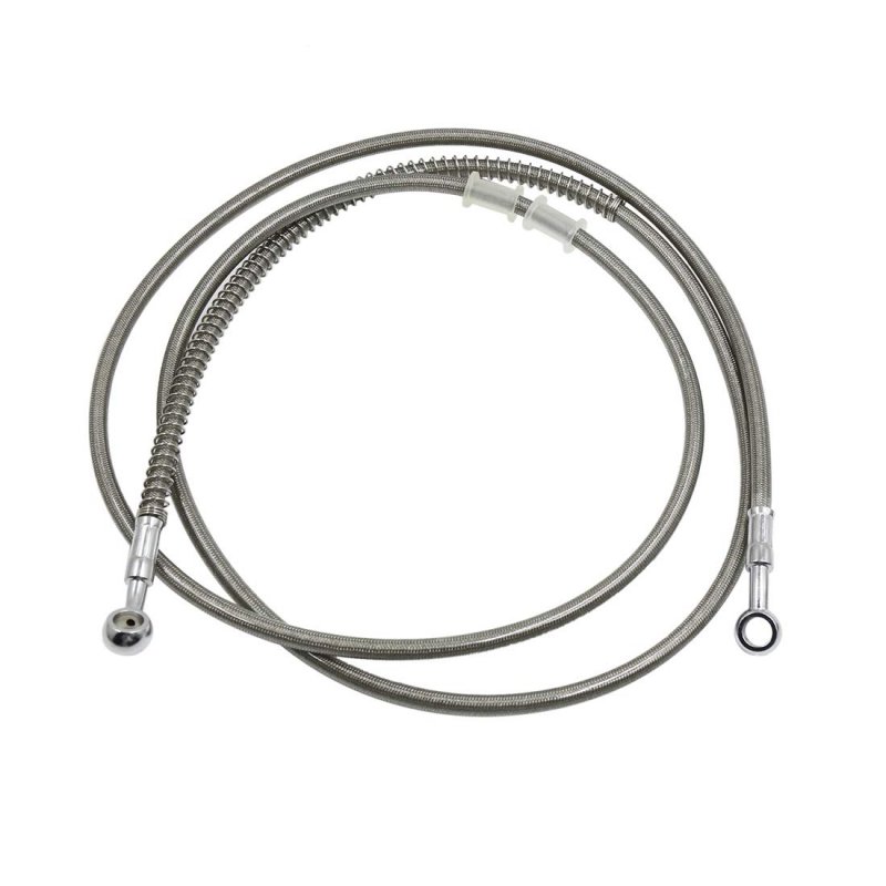 Universal 160cm Stainless Steel Clutch Hydraulic Oil Hose Line For Motorcycle