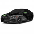 Waterproof Car Covers Replace For 2007-2023 Jaguar Xf 6 Layers All Weather Custom-fit Cover With Zipper Door Windproof Bands 
