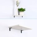25pcs Angle Bracket Stainless Steel 50x50mm Black Corner Brace Fastener L Shaped Right Brackets Protector Shelf Support With 