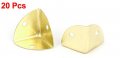 Uxcell 20 Pcs Household Jewelry Case Necklace Box Corner Angle Protector
