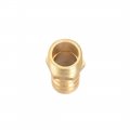 Uxcell Brass Hose Barb Fitting Connector 14mm X 3 8 Pt Male Pipe Adapter 2pcs