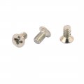 Uxcell 100 Pcs M3x6mm Stainless Steel Countersunk Flat Head Phillips Machine Screws Bolts