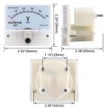 Baomain Analog Voltmeter 85c1 Dc 0-500v Rectangle Volt Panel Meter Gauge