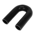 1 Pcs 30mm 18 Id 150mm 5 91 Length 180 Degrees Black Car Silicone Hose Coolant Universal 