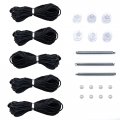 Recpro Rv Pleated Shade Repair Kit Black Window Restringing
