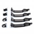 Secosautoparts Exterior Door Handle Set Of 4 Chrome Compatible With Chevrolet Silverado 1500 2500 Hd 3500hd 2014-2018 Gmc