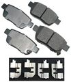 Act1103 Ceramic Rear Brake Pad Set For Passenger Cars Grey