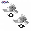Tom 2pcs Air Smog Pump Check Valve For 2002-2008 Bmw 545i 645ci 745i 745lialpina B7 11727508273