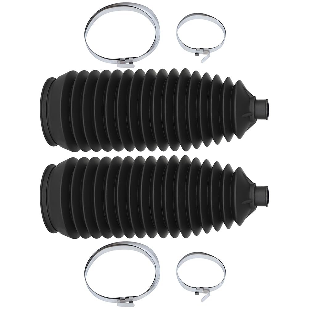 2-piece Rack And Pinion Tie Rod Boots For 2005-2008 Chevrolet Cobalt Front Steering Boot