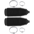 2-piece Rack And Pinion Tie Rod Boots For 2005-2008 Chevrolet Cobalt Front Steering Boot